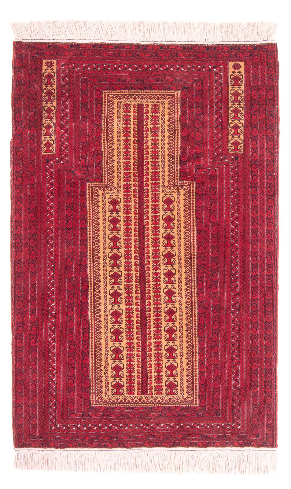 Tappeto Belutsch - Tappeto di preghiera - 148 x 97 cm - oro