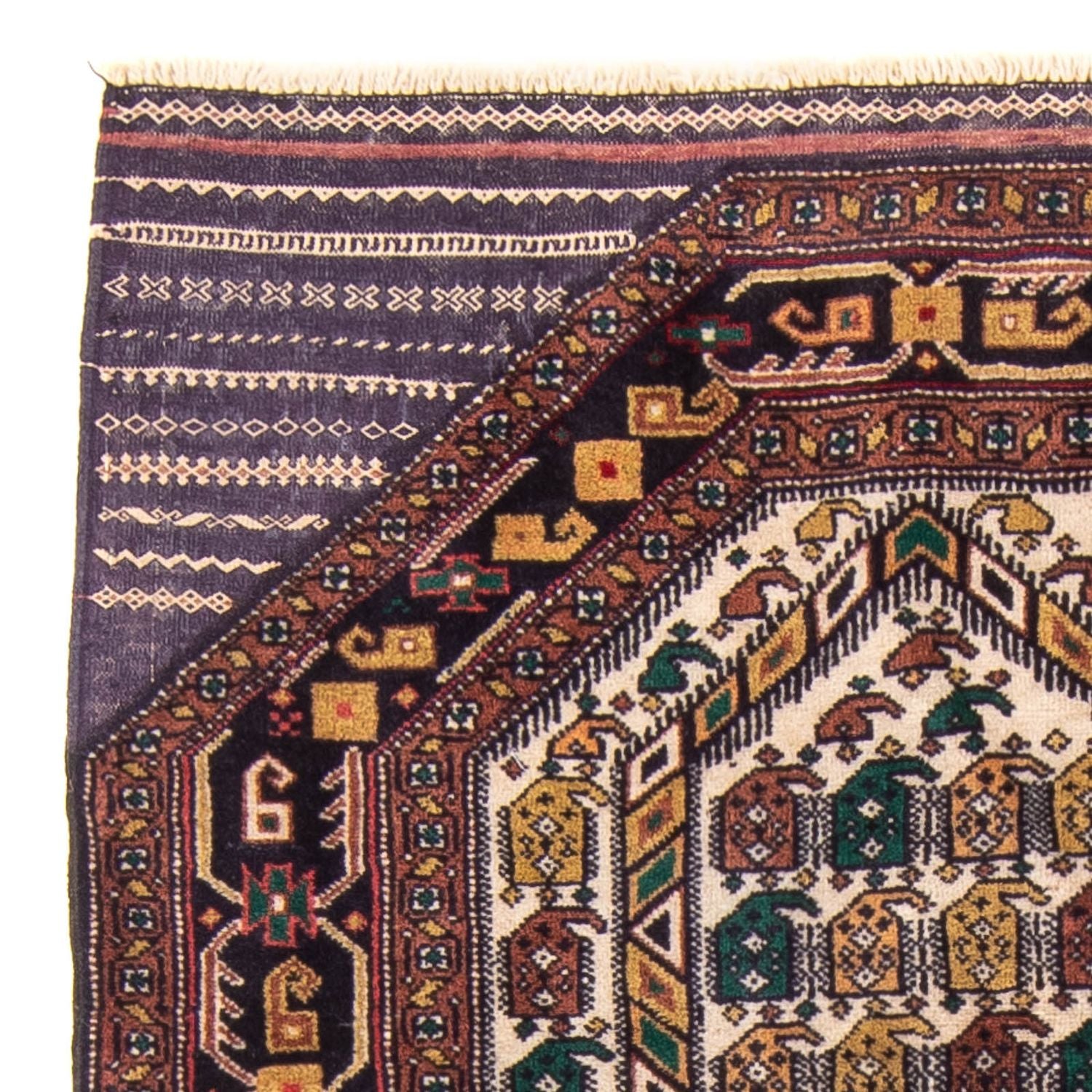 Tappeto Belutsch - Tappeto di preghiera - 126 x 82 cm - multicolore