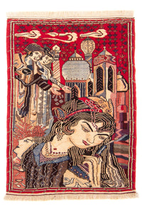 Tappeto Belutsch - 124 x 89 cm - multicolore