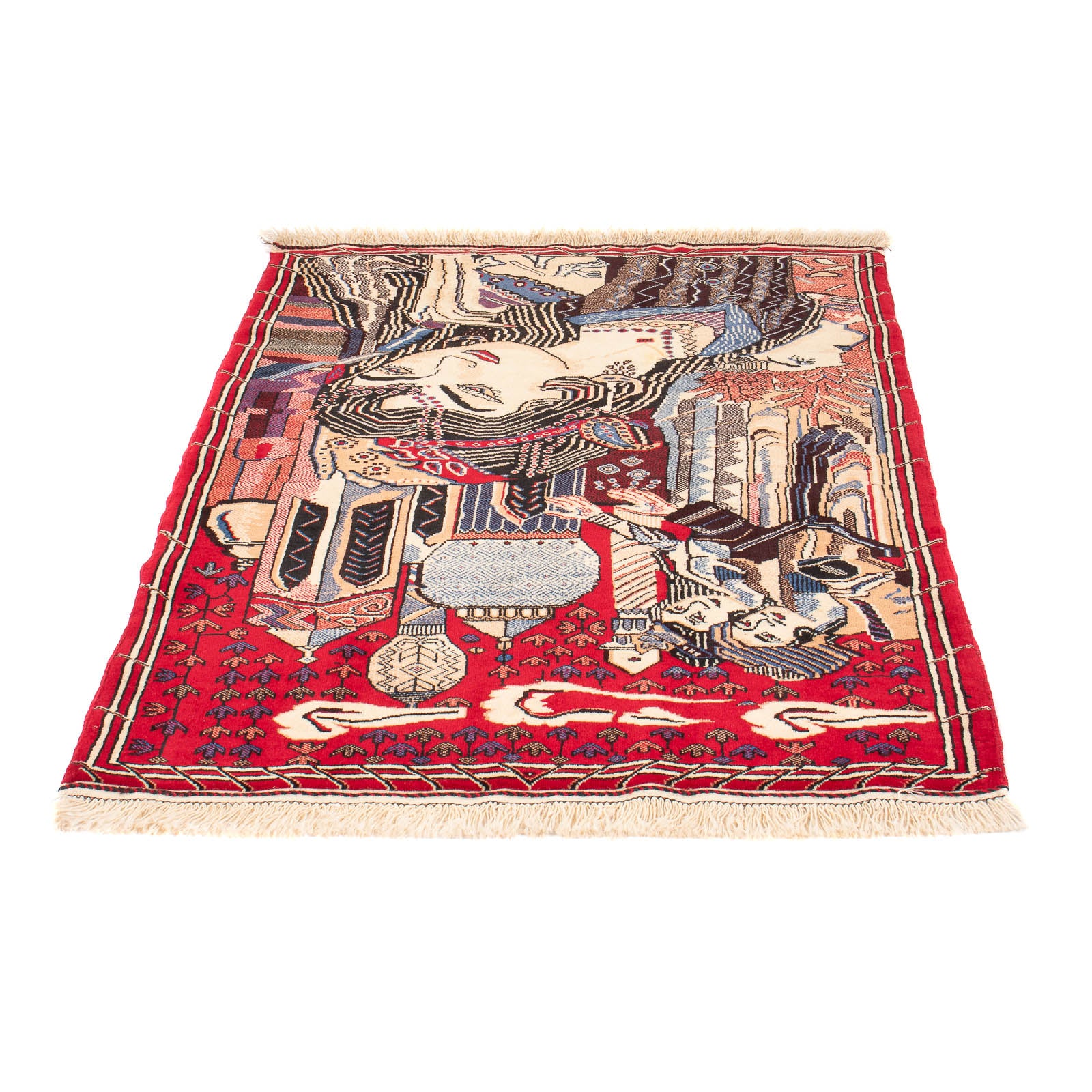 Tappeto Belutsch - 124 x 89 cm - multicolore