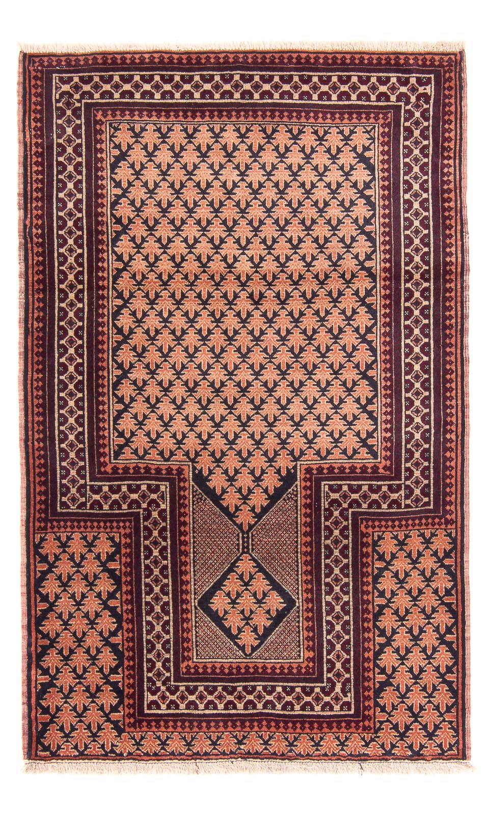 Tappeto Belutsch - Tappeto di preghiera - 146 x 92 cm - beige