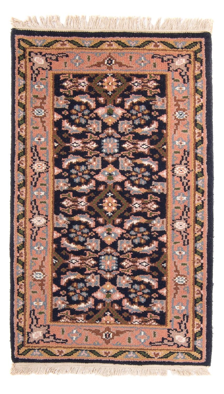 Tappeto orientale - 160 x 90 cm - blu scuro