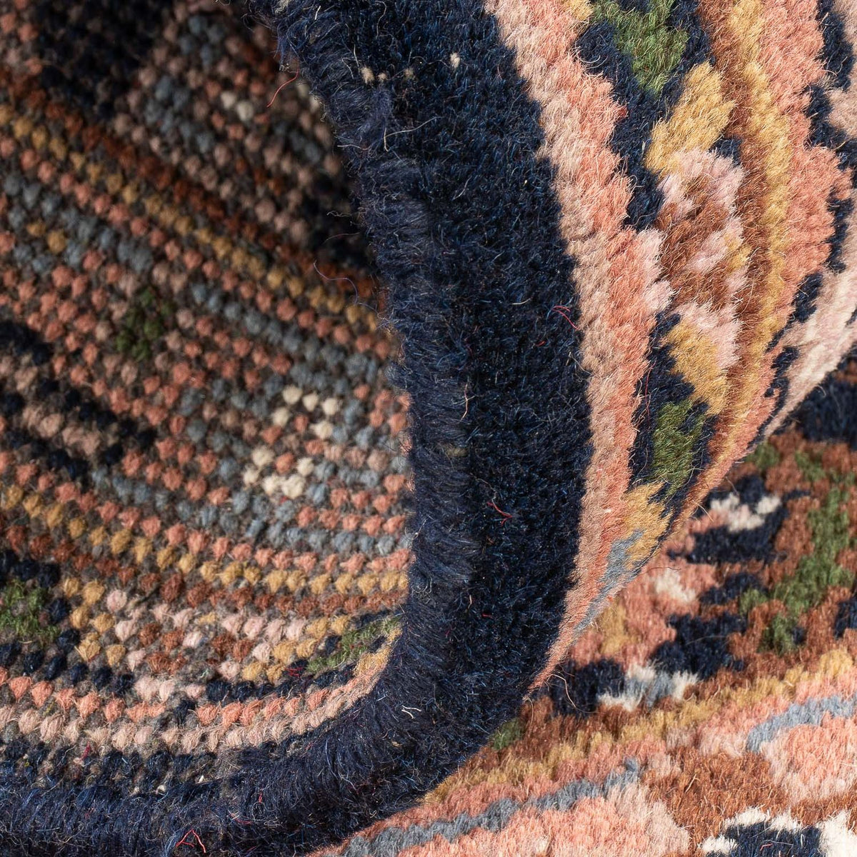 Tappeto orientale - 160 x 90 cm - blu scuro