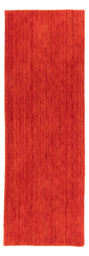 Tappeto corsia Tappeto Gabbeh - Softy - 256 x 86 cm - ruggine