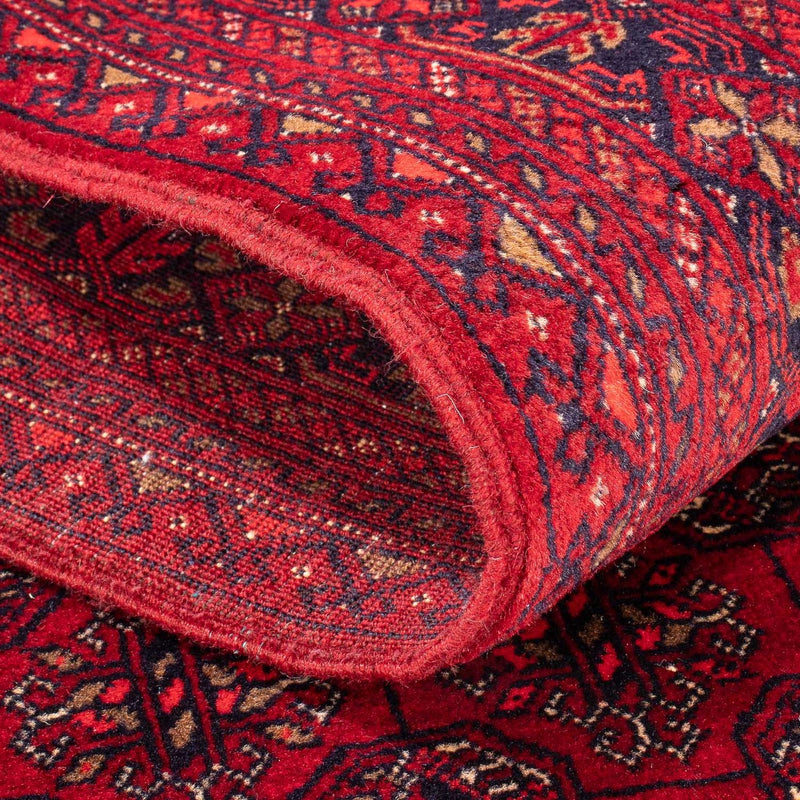 Tappeto corsia Tappeto afgano - Bukhara - 290 x 80 cm - rosso