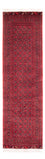 Tappeto corsia Tappeto afgano - Bukhara - 290 x 80 cm - rosso