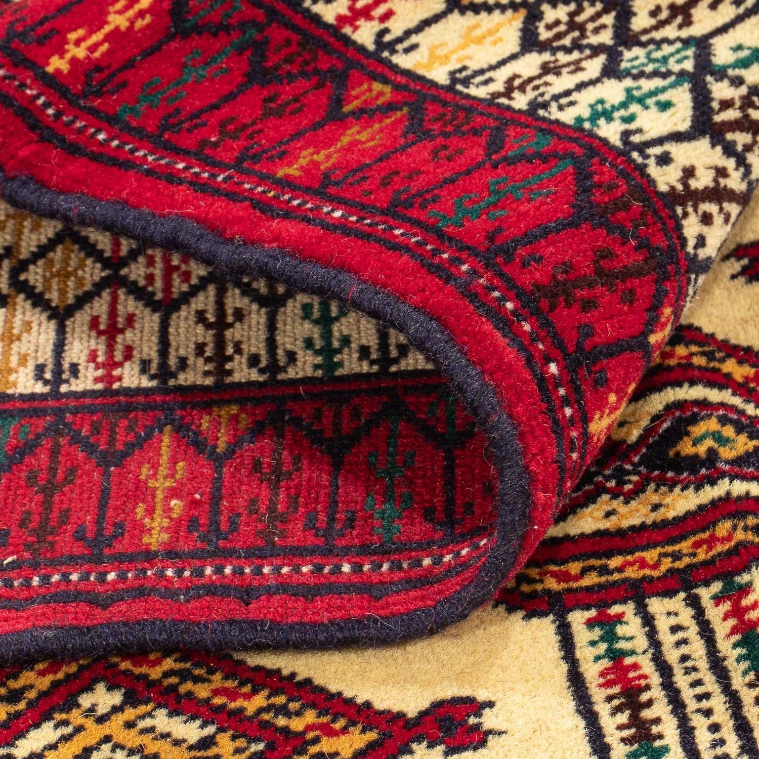 Tappeto Turkaman - 167 x 120 cm - beige