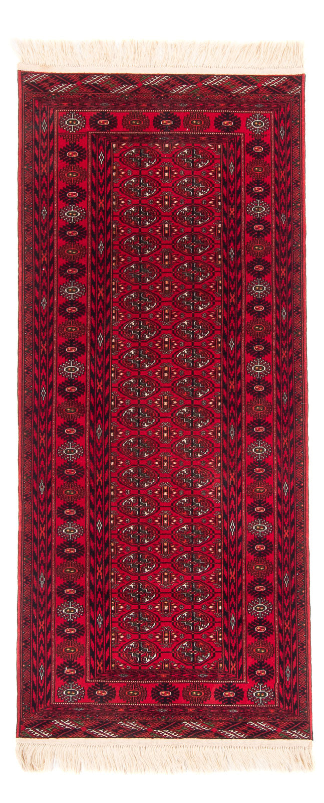 Tappeto corsia Tappeto afgano - 190 x 82 cm - rosso