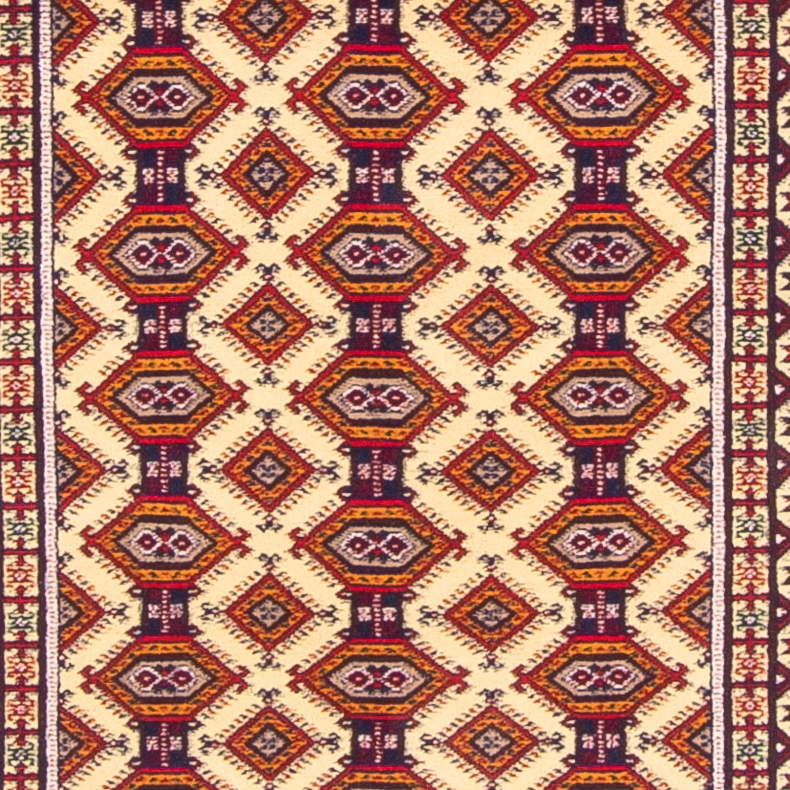 Tappeto corsia Tappeto afgano - 390 x 90 cm - beige