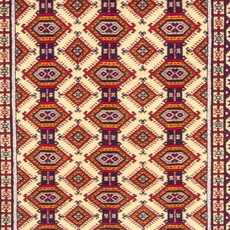 Tappeto corsia Tappeto afgano - 390 x 90 cm - beige