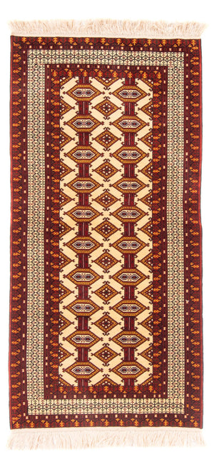 Tappeto corsia Tappeto Turkaman - 176 x 85 cm - beige