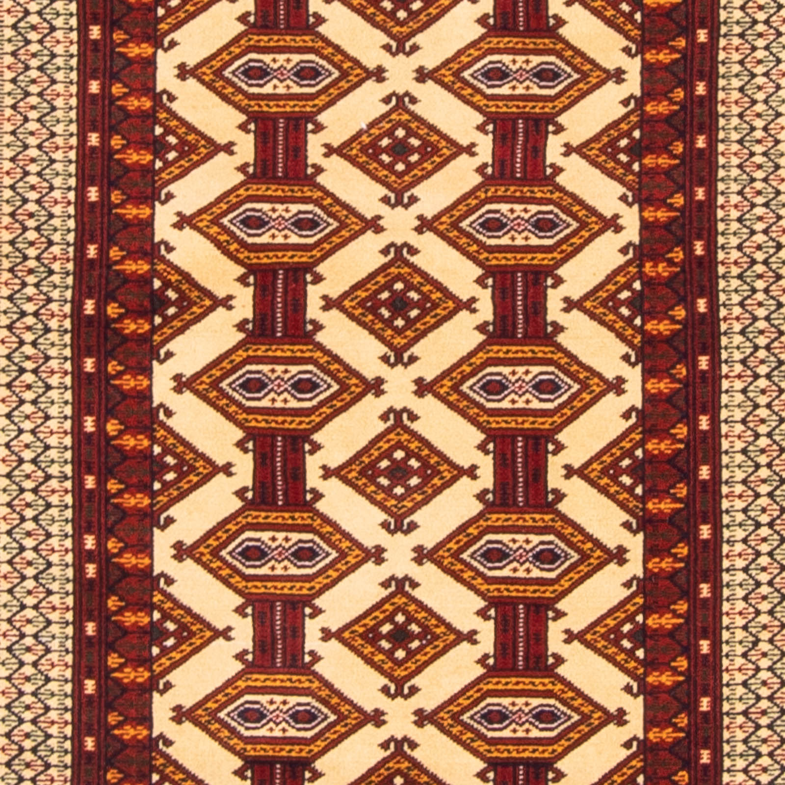 Tappeto corsia Tappeto Turkaman - 176 x 85 cm - beige