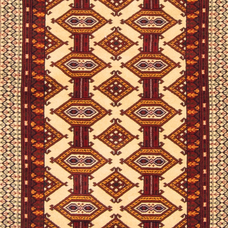 Tappeto corsia Tappeto Turkaman - 176 x 85 cm - beige