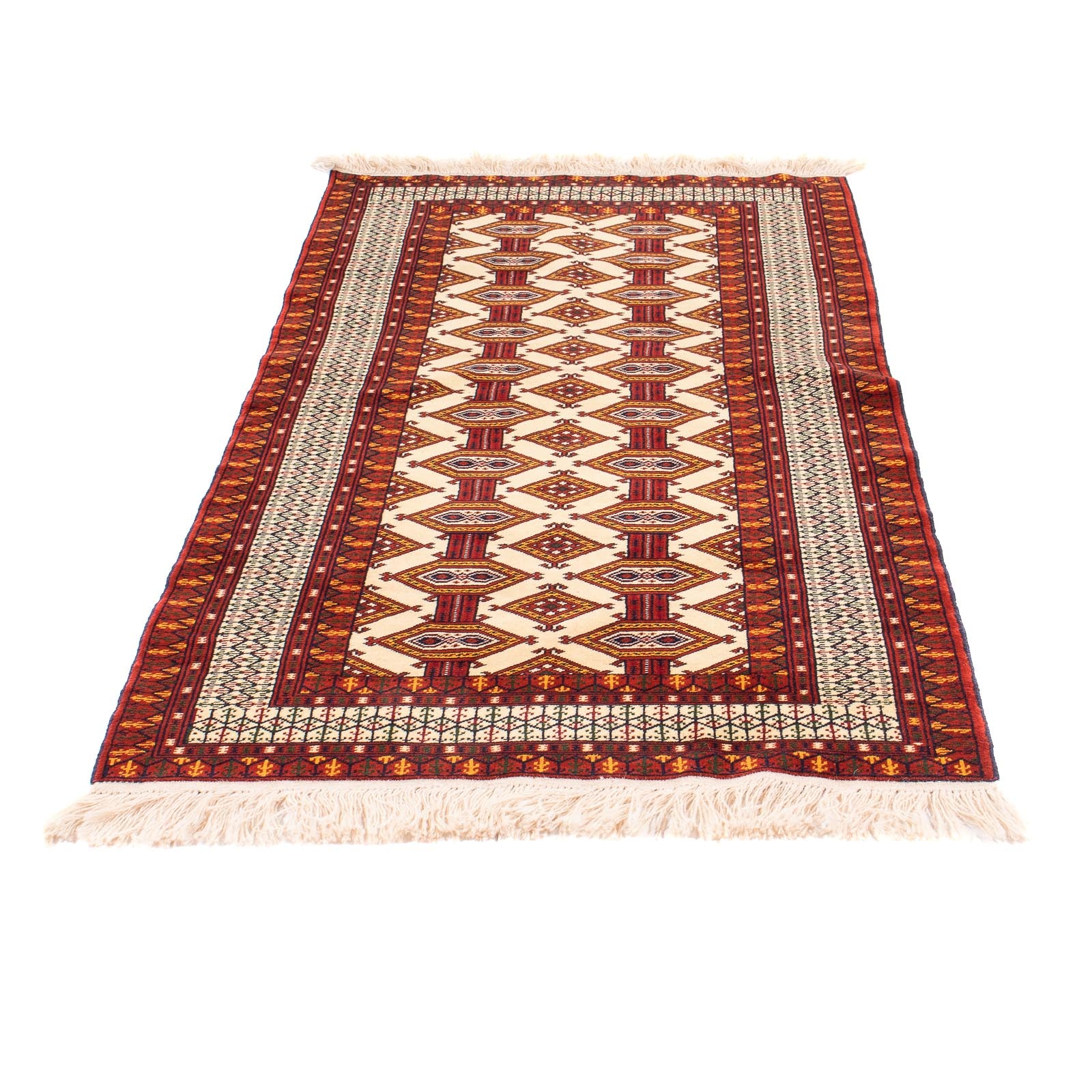 Tappeto corsia Tappeto Turkaman - 176 x 85 cm - beige