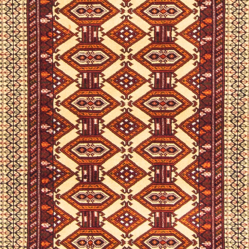 Tappeto corsia Tappeto Turkaman - 185 x 85 cm - beige