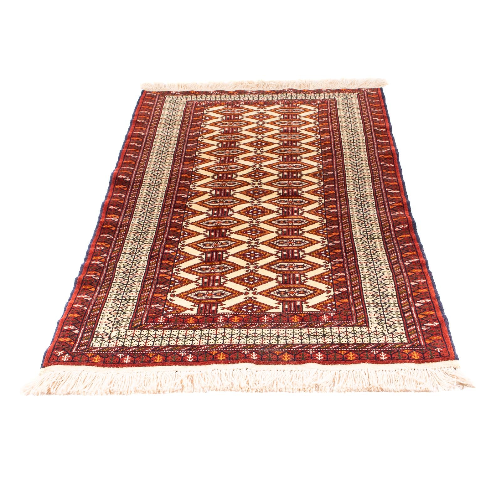 Tappeto corsia Tappeto Turkaman - 185 x 85 cm - beige