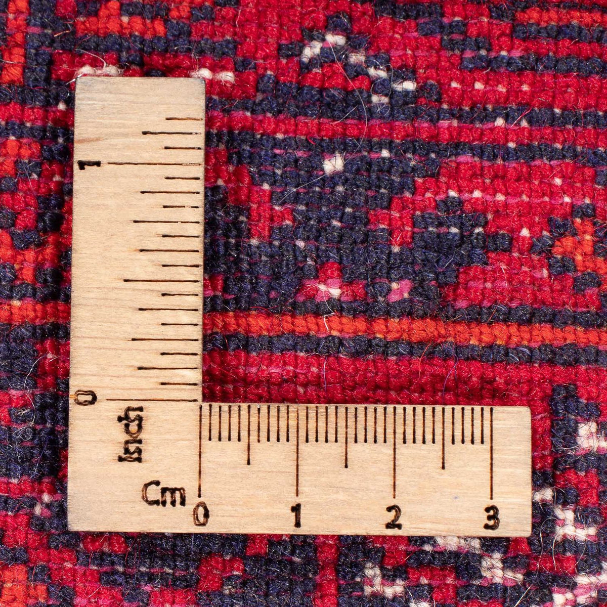 Tappeto corsia Tappeto afgano - 258 x 85 cm - rosso