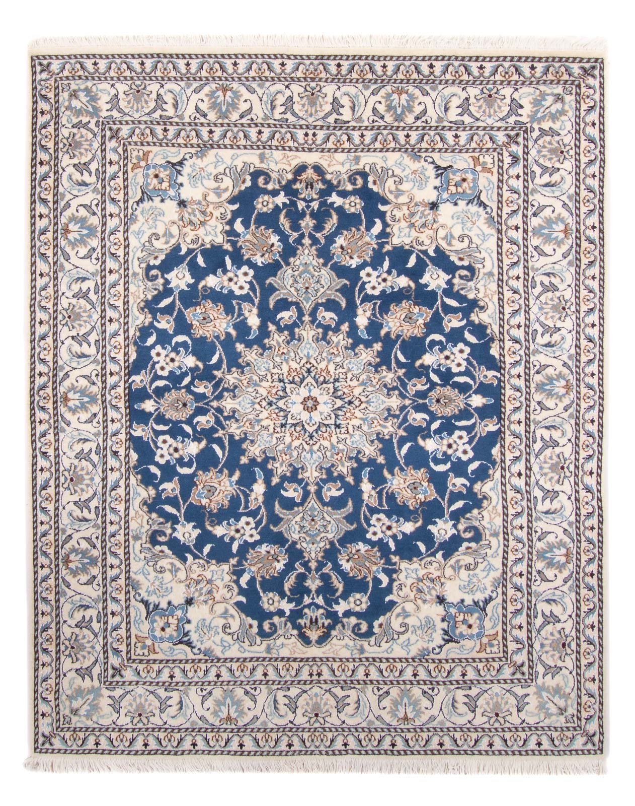 Tappeto Persero - Nain - Reale - 190 x 149 cm - blu
