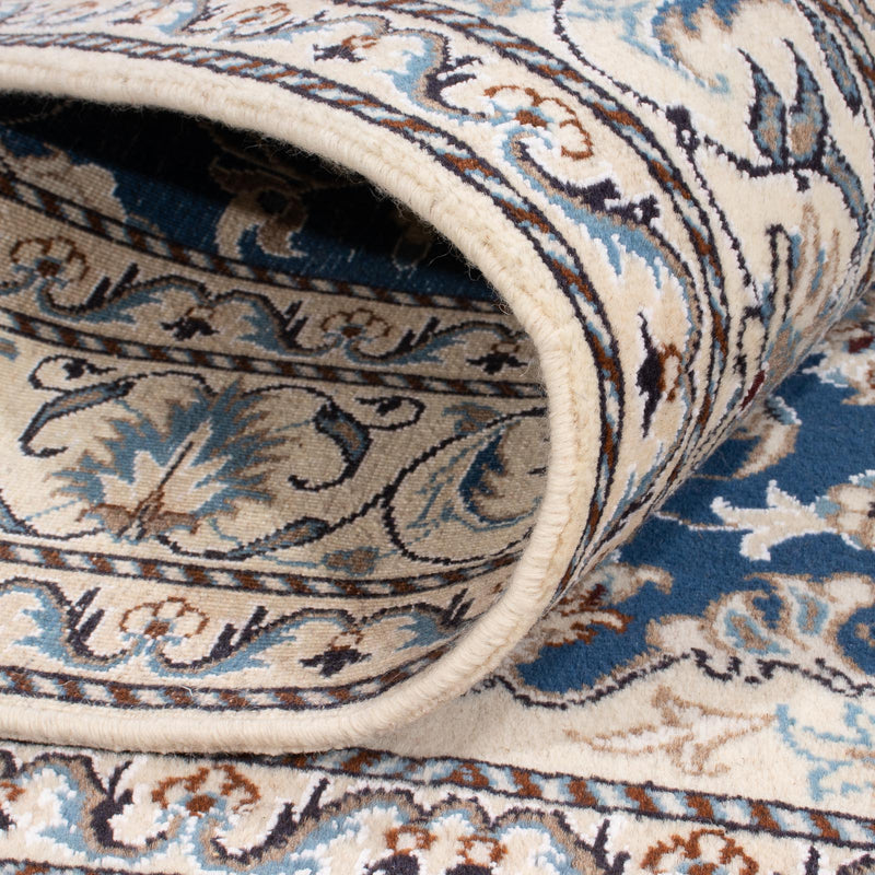 Tappeto Persero - Nain - Reale - 190 x 149 cm - blu
