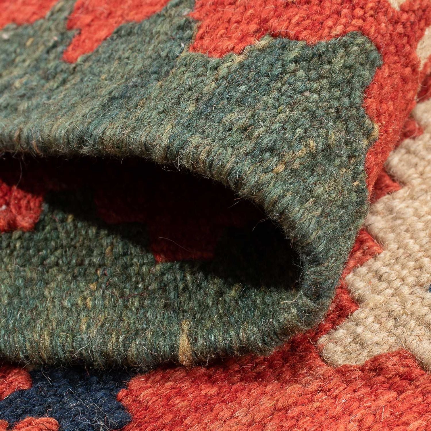 Tappeto Kelim - Orientale - 97 x 66 cm - rosso