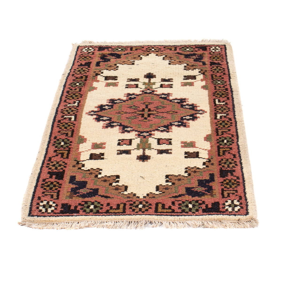 Tappeto orientale - Indo - 120 x 60 cm - beige