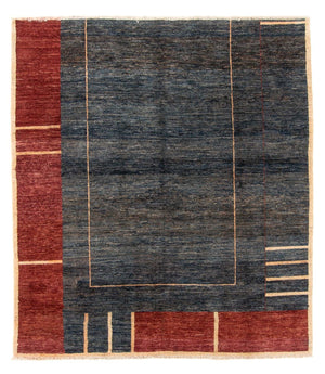 Tappeto Ziegler - Moderno quadrato  - 215 x 197 cm - blu
