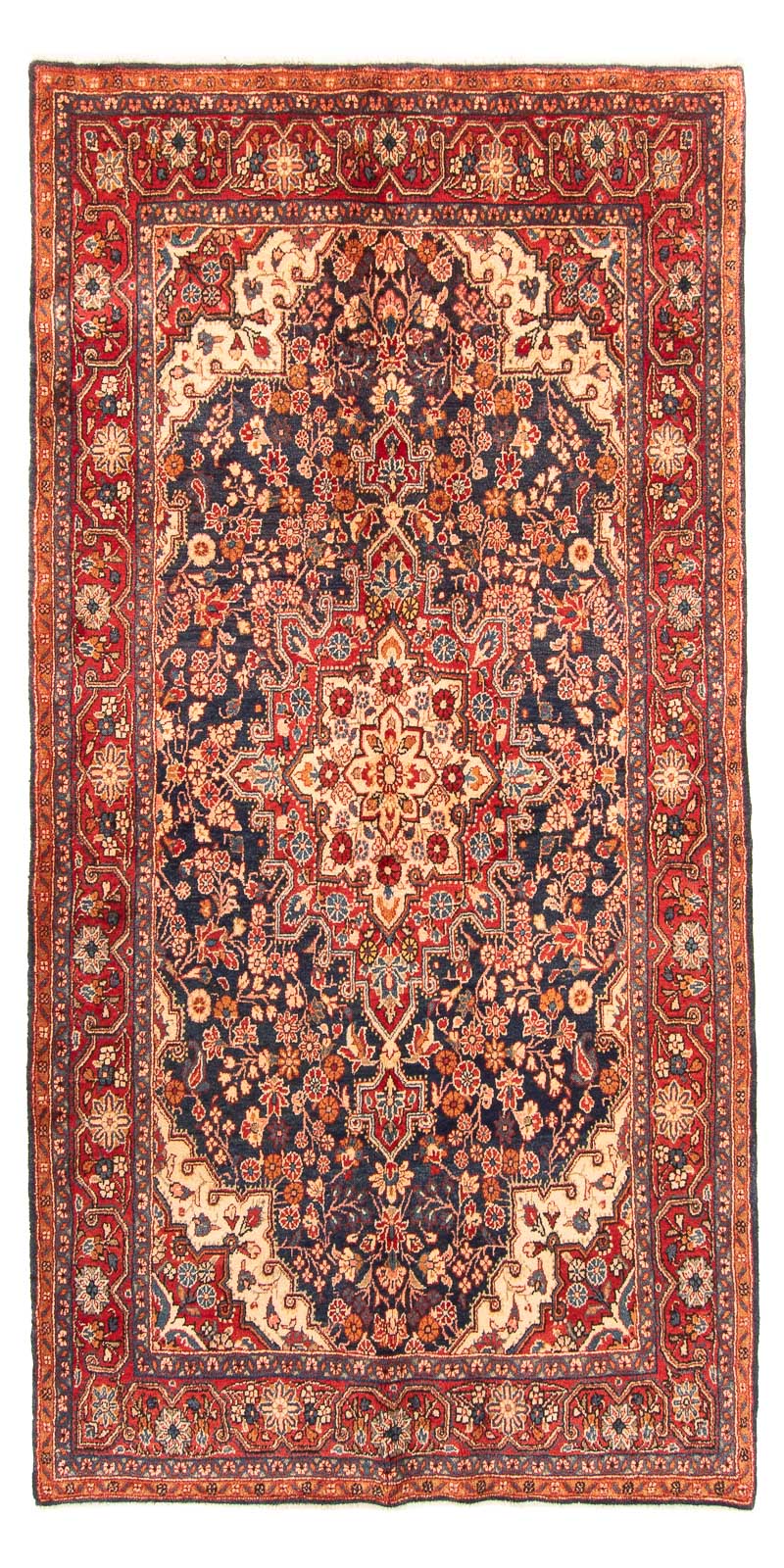 Tappeto Persero - Nomade - 264 x 134 cm - blu scuro