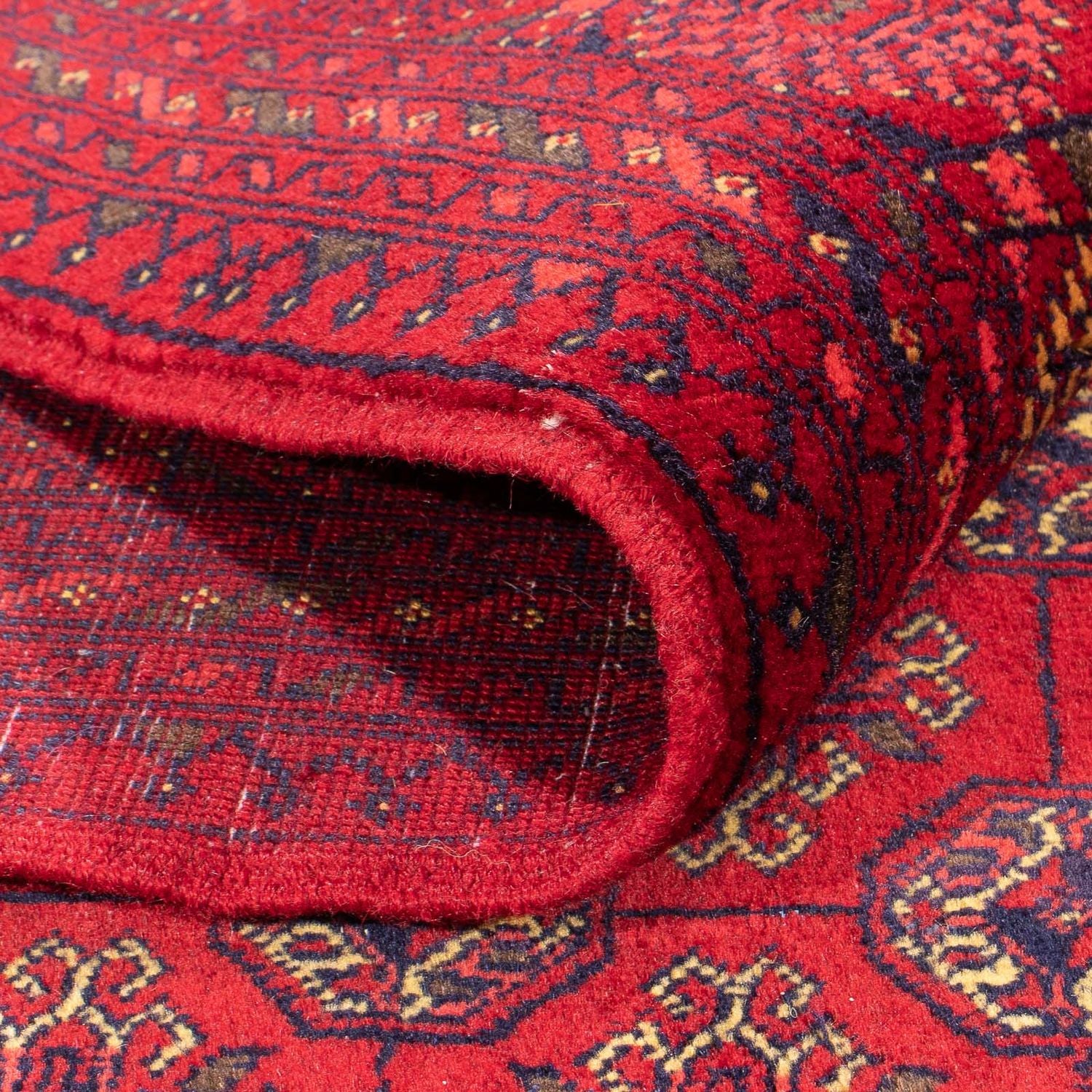 Tappeto afgano - 193 x 148 cm - rosso
