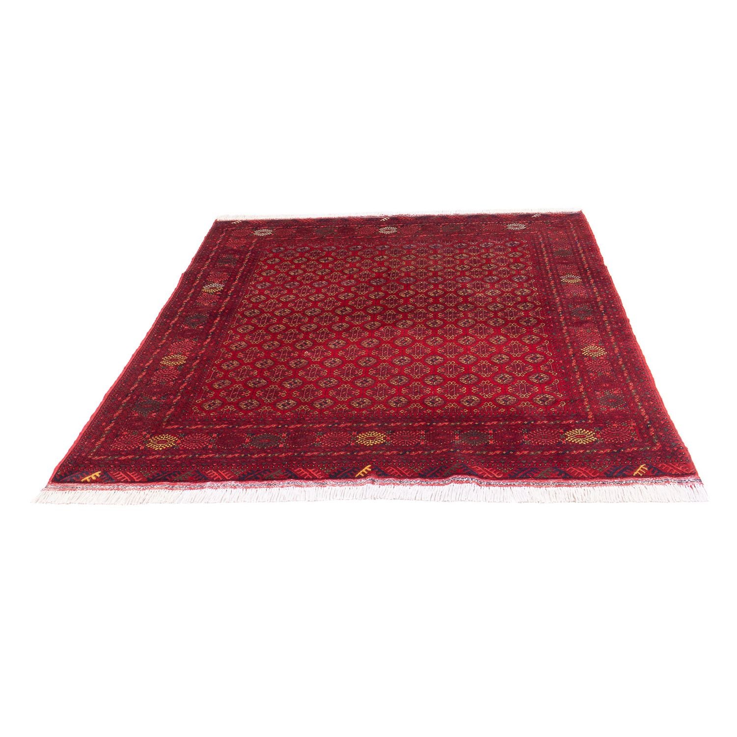 Tappeto afgano - 193 x 148 cm - rosso