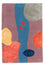 Tappeto di design - 90 x 60 cm - multicolore