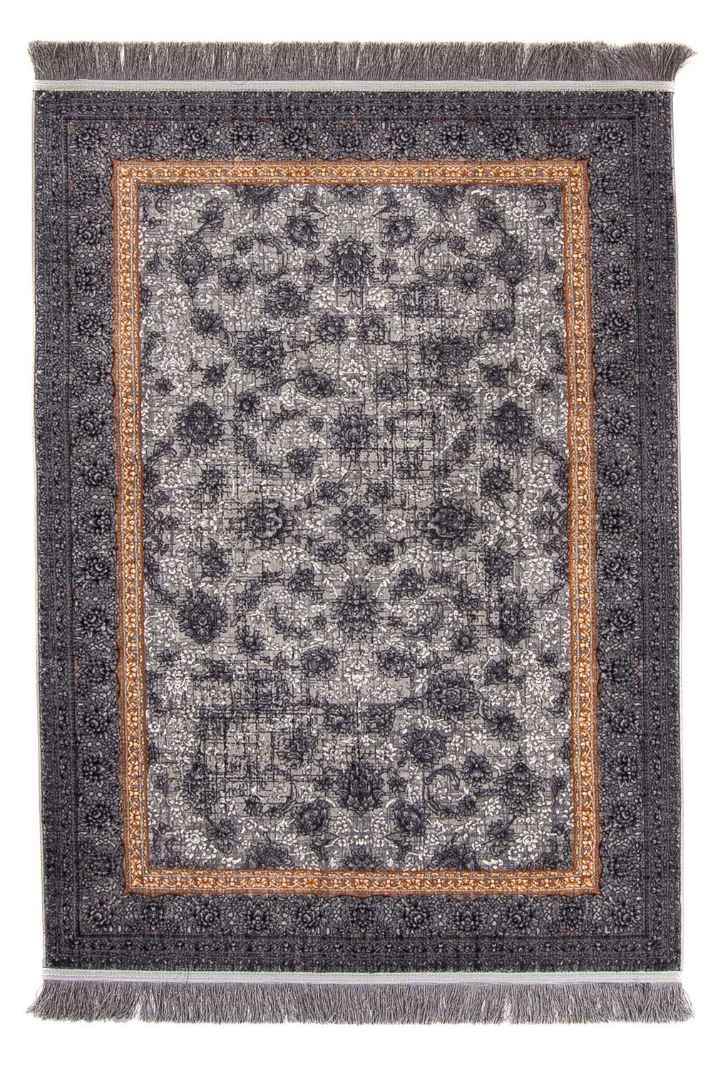 Tappeto Orientale Tessuto - 150 x 100 cm - grigio