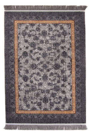 Tappeto Orientale Tessuto - 150 x 100 cm - grigio