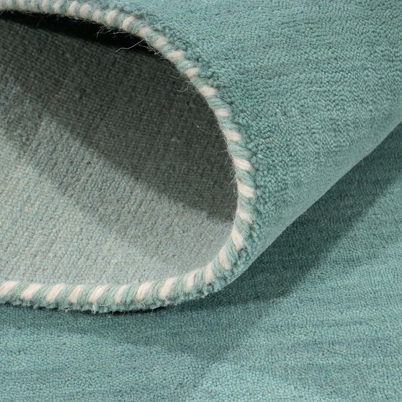 Tappeto corsia Tappeto Gabbeh - Softy - 200 x 75 cm - blu chiaro