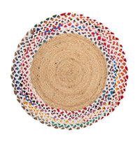 Tappeto in juta - 200 x 140 cm - naturale