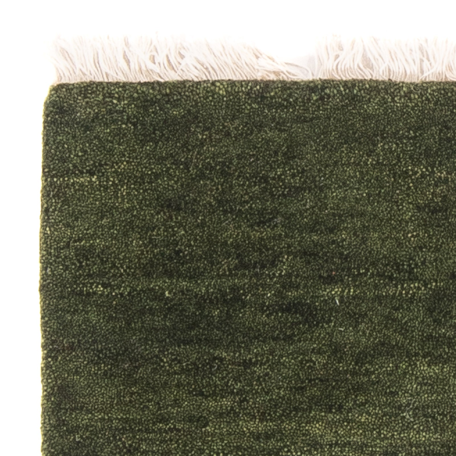 Tappeto Gabbeh - Indus quadrato  - 54 x 51 cm - verde
