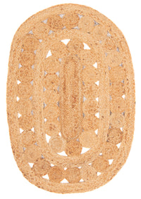 Tappeto in juta - 200 x 140 cm - naturale