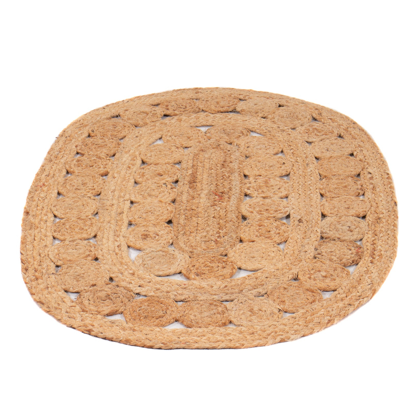 Tappeto Sisal ovale  - 91 x 61 cm - naturale