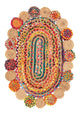 Tappeto in iuta Tappeto 91x61cm - Tappeto di lana