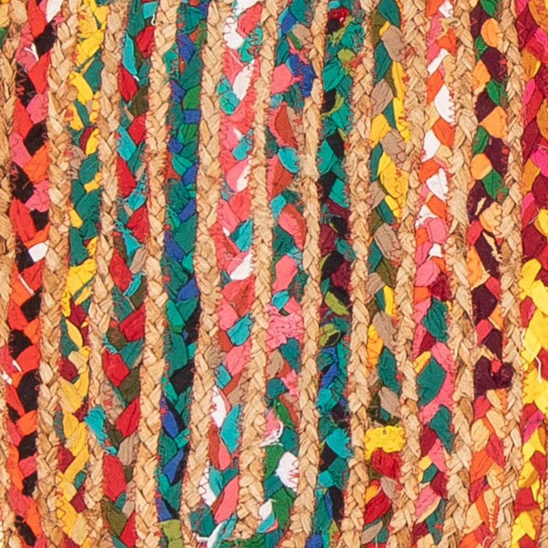 Tappeto Sisal ovale  - 91 x 61 cm - multicolore