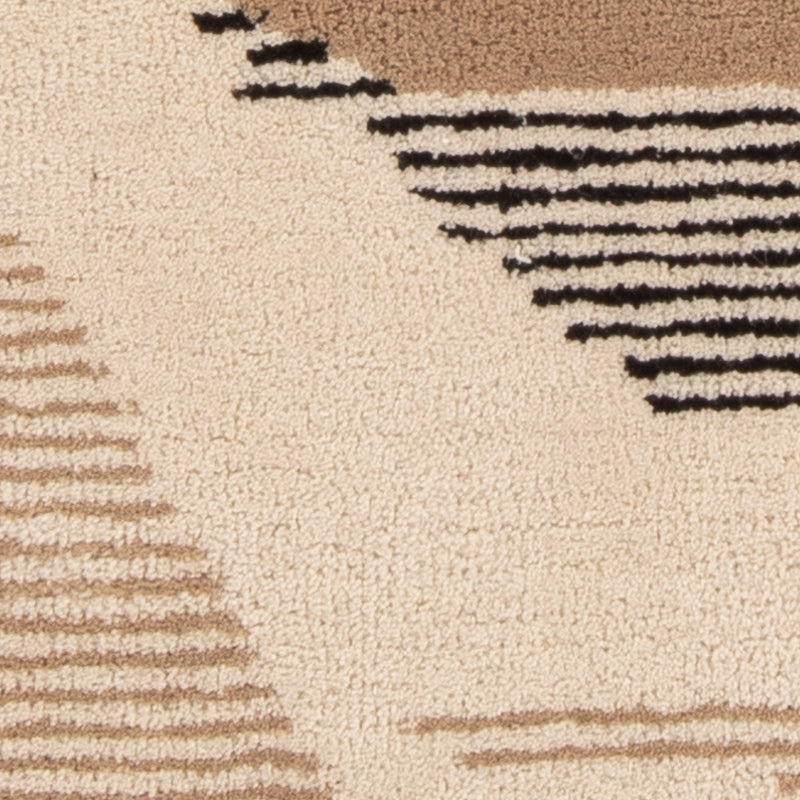 Tappeto di lana - 90 x 60 cm - beige