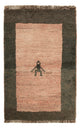 Gabbeh persiano Tappeto 82x56cm - Tappeto di lana