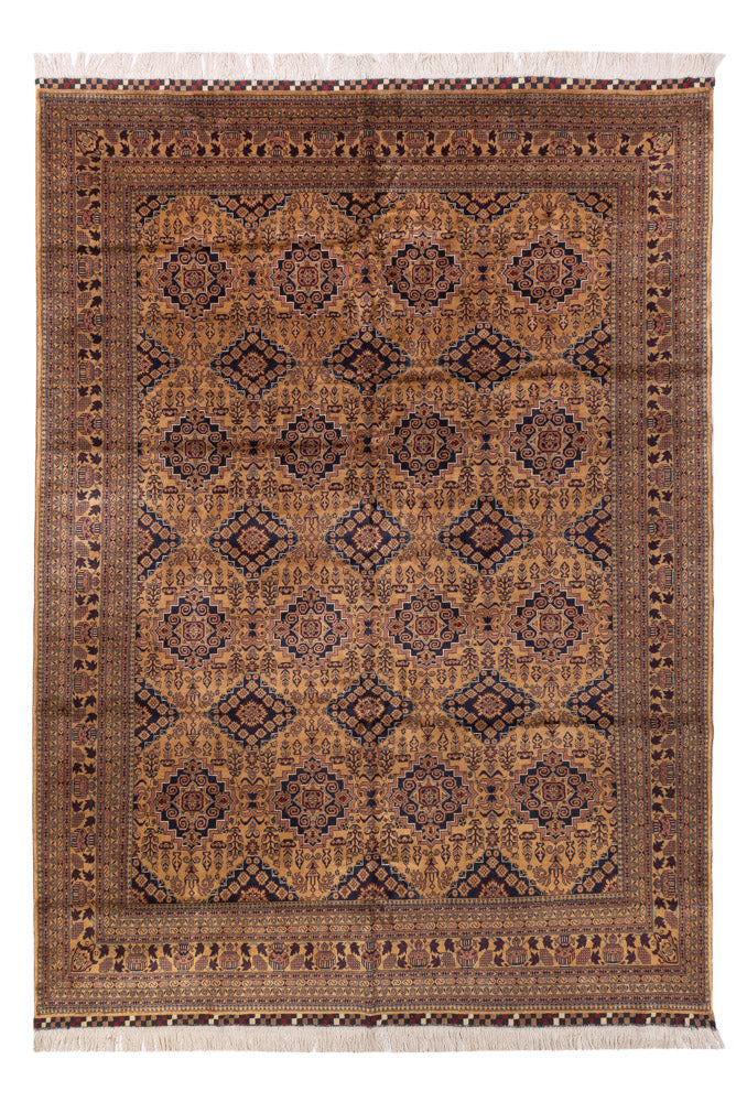 Tappeto afgano - Bukhara - 344 x 246 cm - beige scuro
