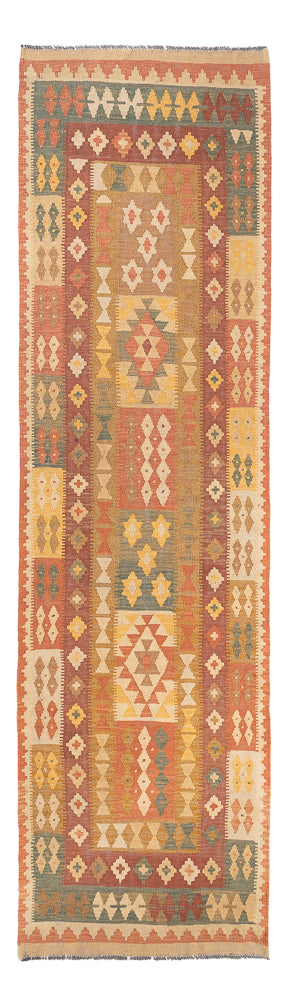 Tappeto corsia Tappeto Kelim - Splash - 315 x 95 cm - multicolore