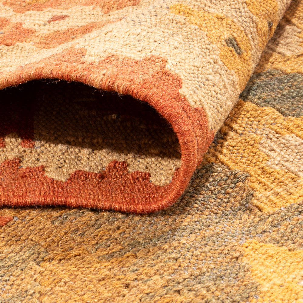 Tappeto corsia Tappeto Kelim - Splash - 315 x 95 cm - multicolore