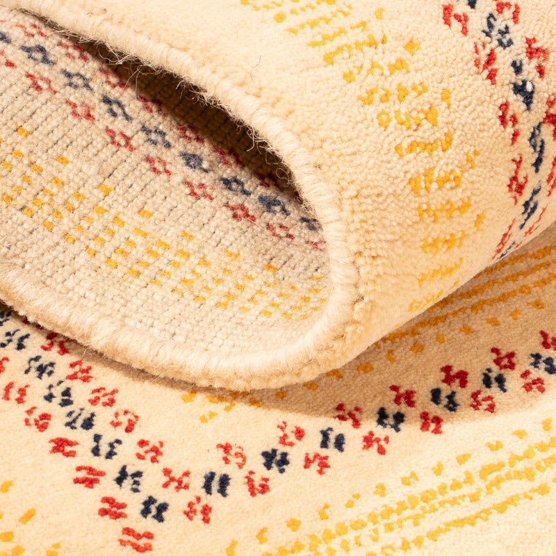 Tappeto Gabbeh - Loribaft Softy - 90 x 60 cm - beige
