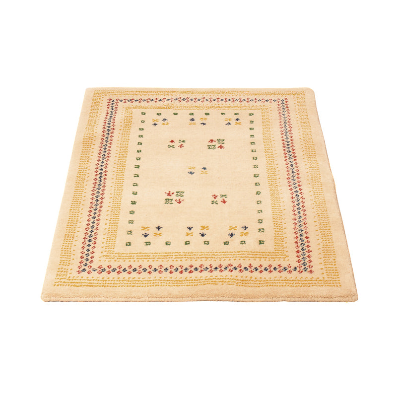Tappeto Gabbeh - Loribaft Softy - 90 x 60 cm - beige