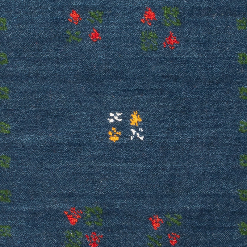 Tappeto Gabbeh - Loribaft Softy - 90 x 60 cm - blu