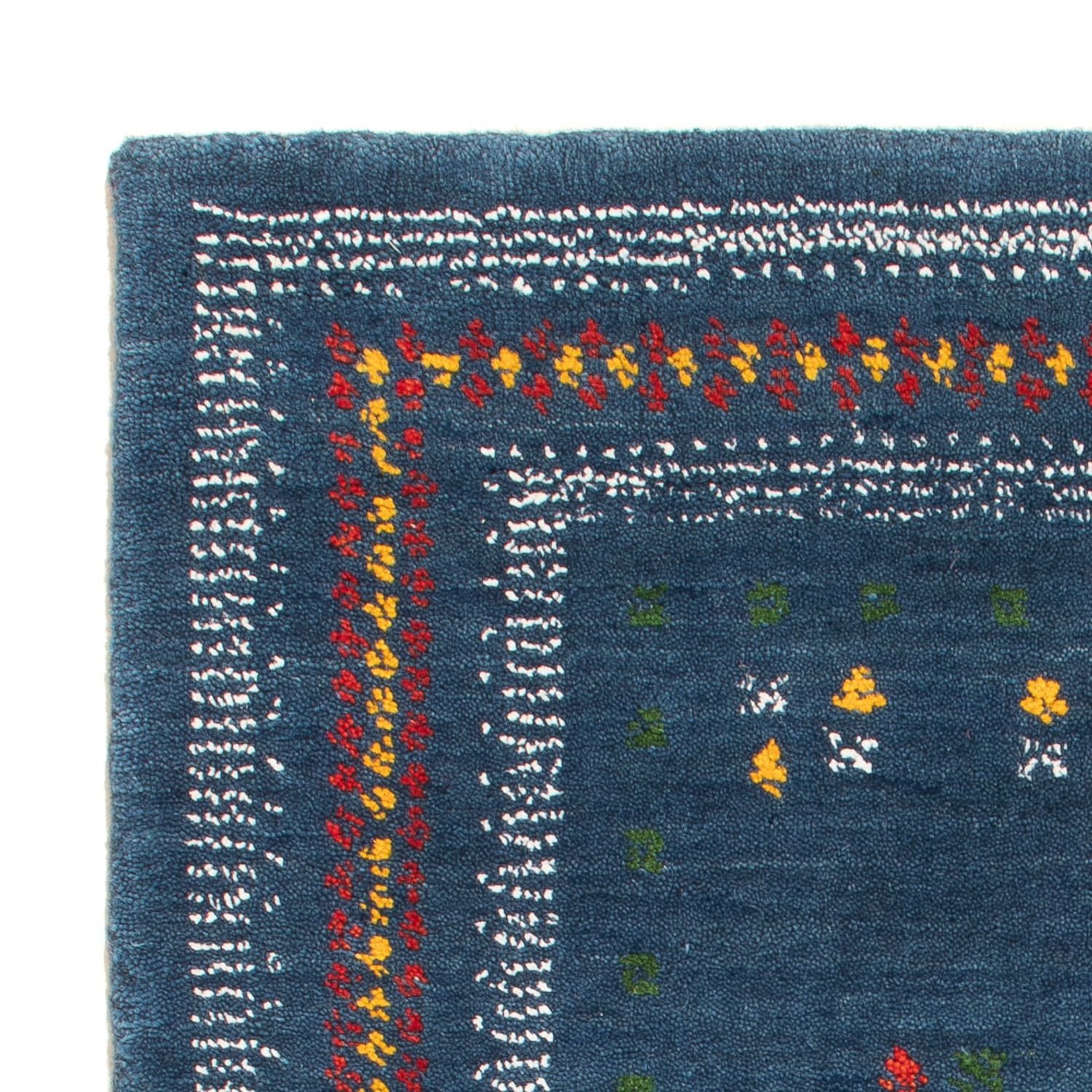 Tappeto Gabbeh - Loribaft Softy - 90 x 60 cm - blu
