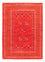 Tappeto Gabbeh - Loribaft Softy - 90 x 60 cm - rosso
