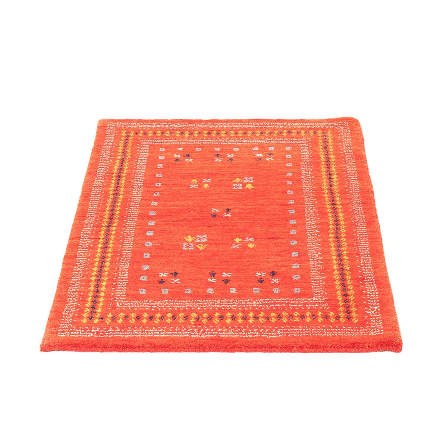 Tappeto Gabbeh - Loribaft Softy - 90 x 60 cm - rosso